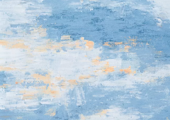 Blue canvas background