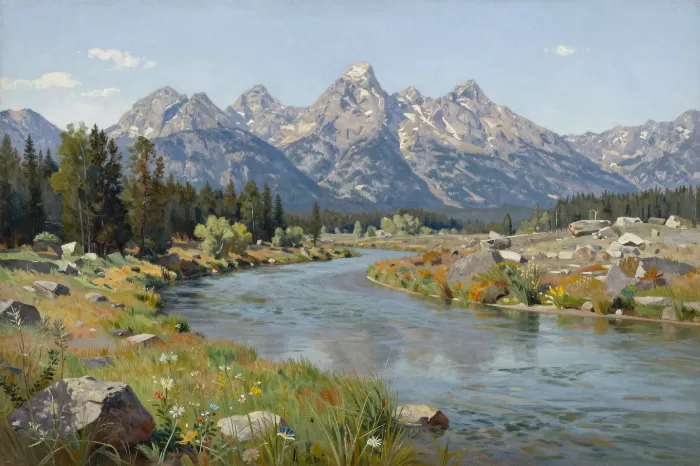 Teton Noon