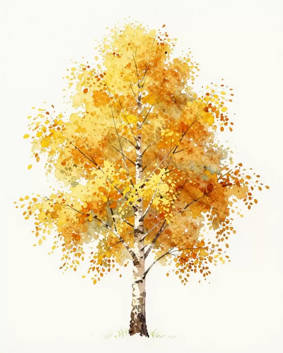 Luminous Birch