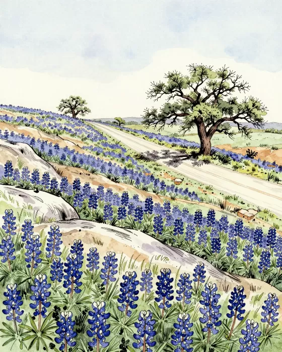 Bluebonnet Slopes