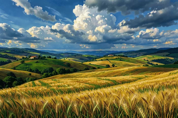 Orcia Clouds