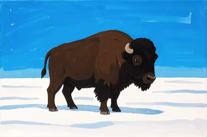 Snow Bison