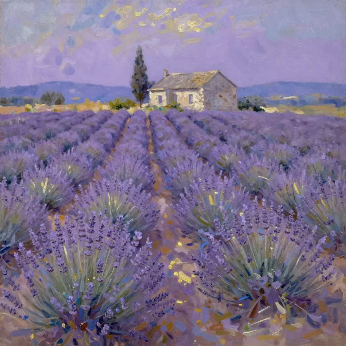 Lavender Dusk II