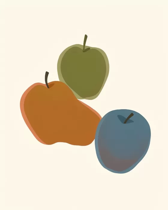Three Apples