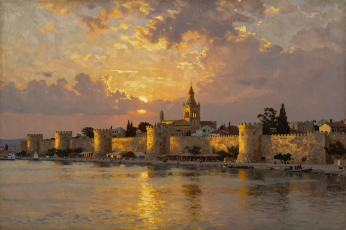 Rhodes Sunset