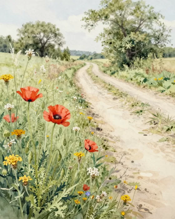 Lane Poppies
