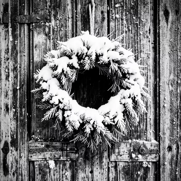 Barn Door Winter