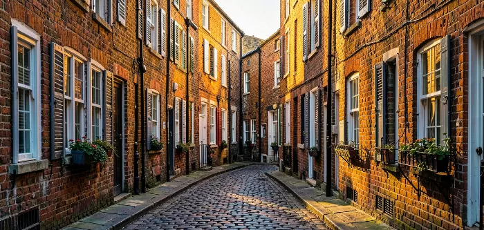 Brick Rowhouses