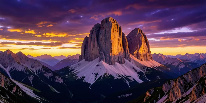 Alpenglow Towers