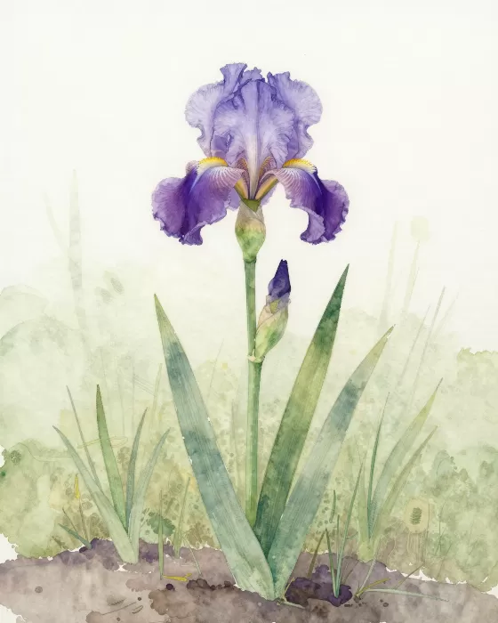 Violet Iris