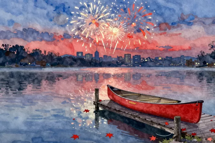 Twilight Fireworks