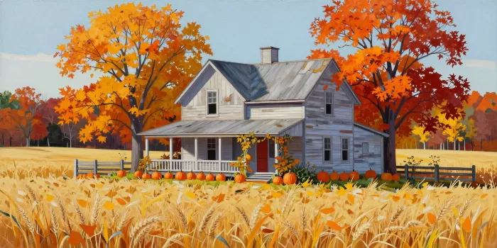 Autumn Farmstead