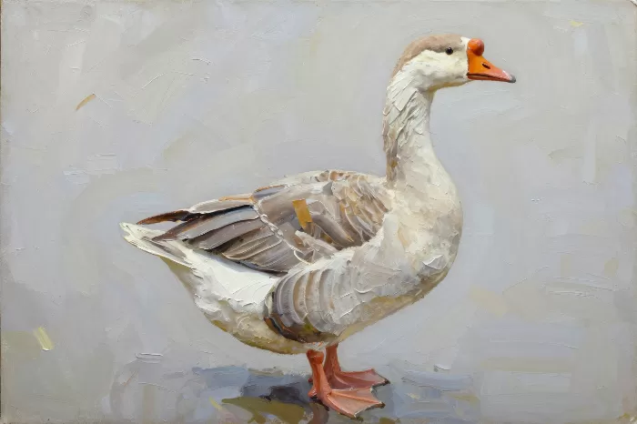 Sculpted Goose