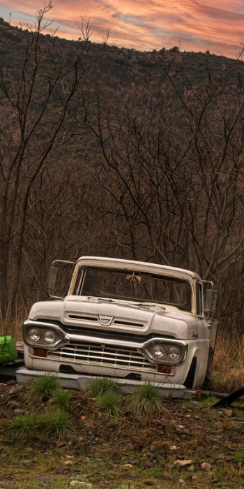 Horseshoe Trucker - Newfoundland art print