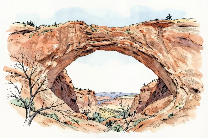 Winter Arch