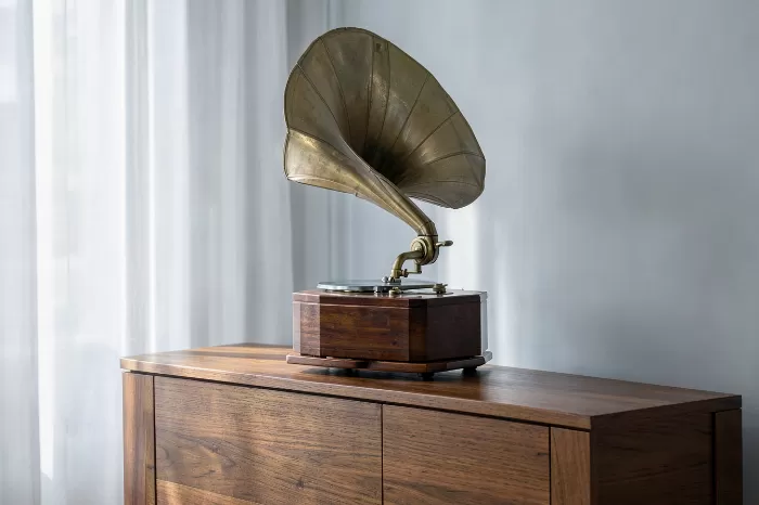 Midcentury Gramophone