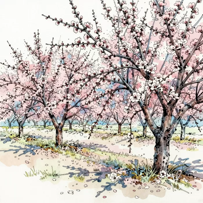 Almond Blossom II