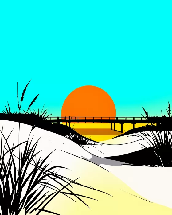 Dawn Pier