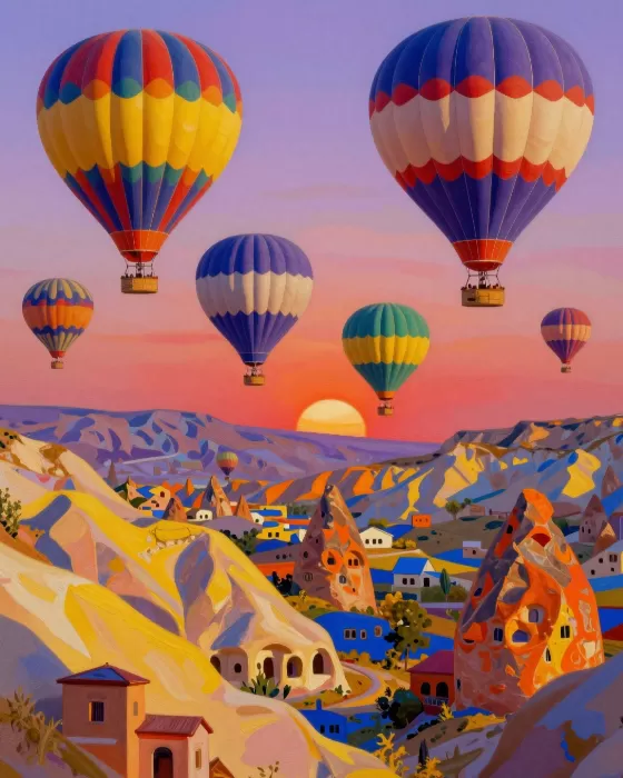 Fauvist Balloons