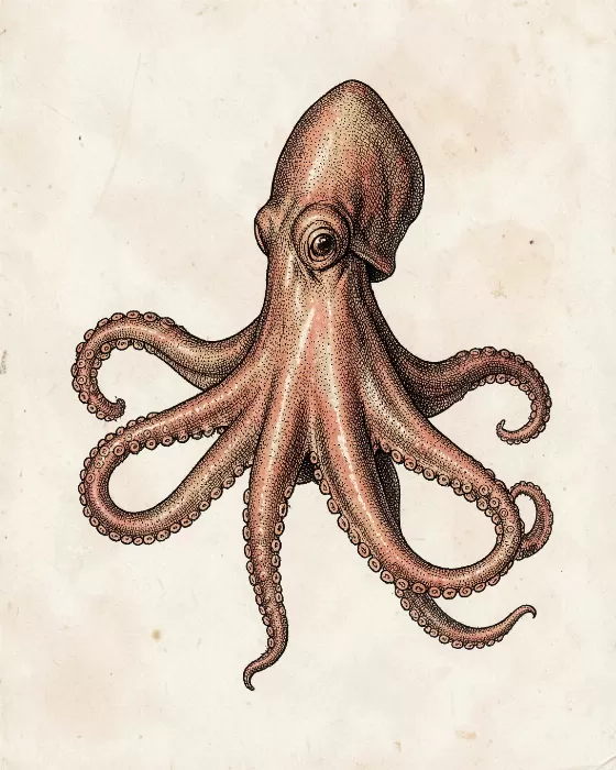 Coral Octopus