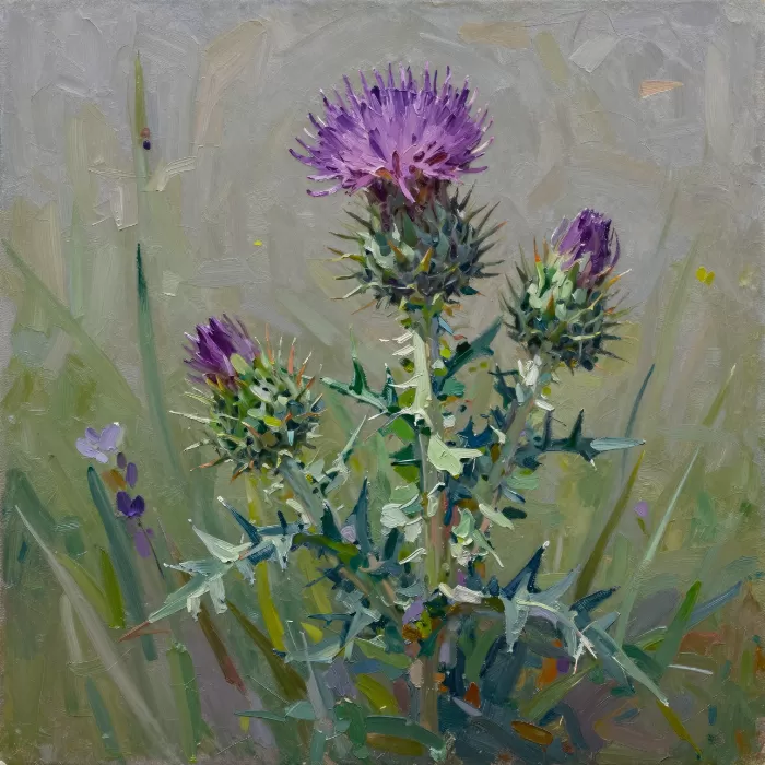 Violet Thistle