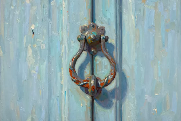 Turquoise Knocker