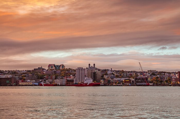 St John's Skyscape - Newfoundland art print