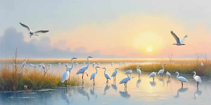 Wetland Dawn II
