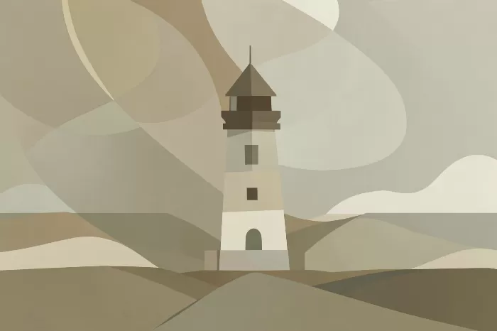 Muted Lighthouse