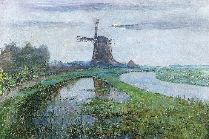 Piet Mondrians River Gein