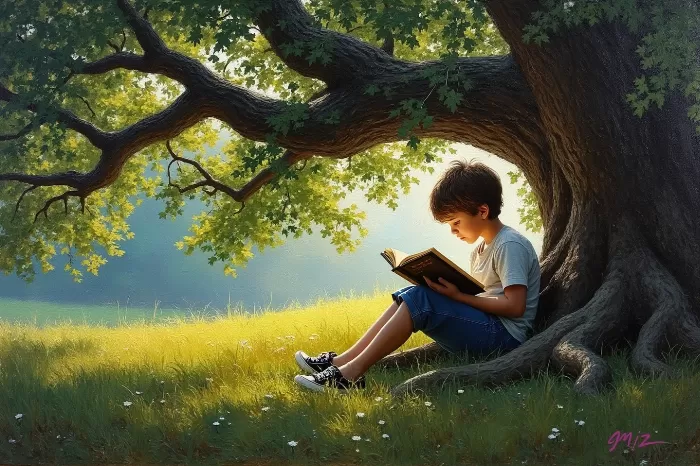 Dappled Reading II
