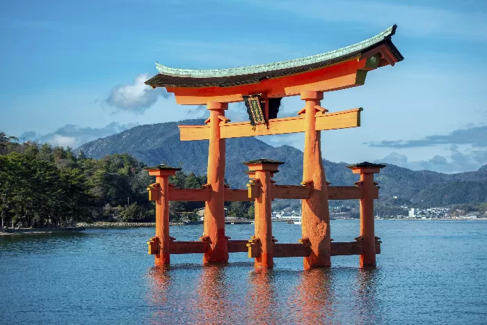 Hiroshima torii gate
