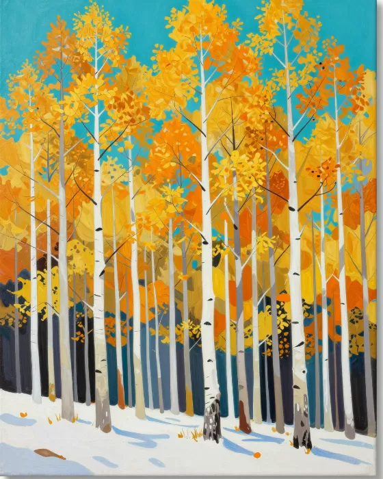 Turquoise Aspens