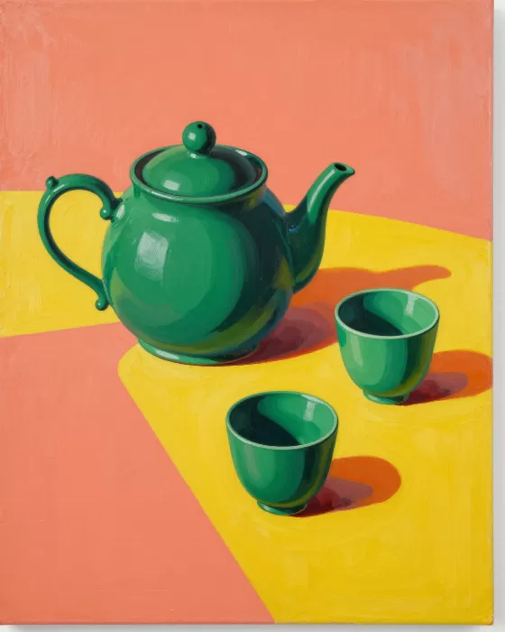 Emerald Teapot