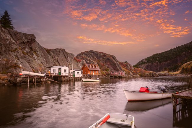 Hidden Retreat - Newfoundland art print