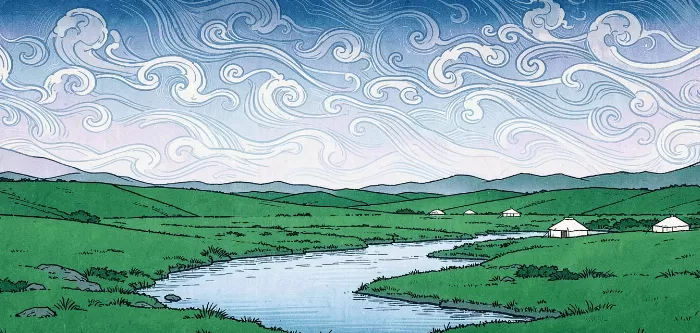 Steppe River