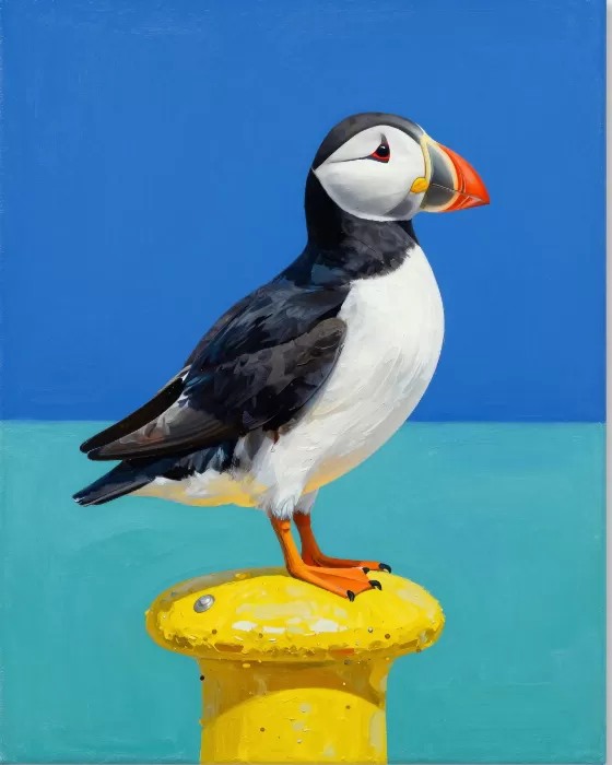 Bollard Gull