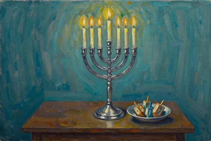 Menorah Glow