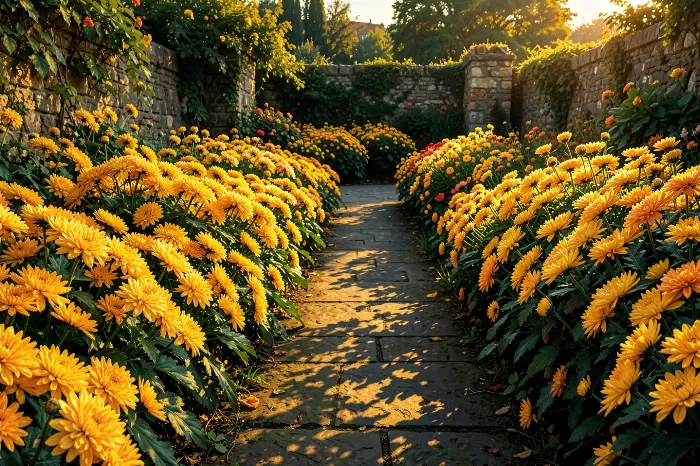 Golden Mums