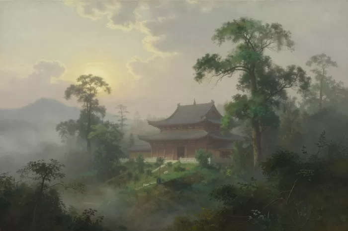 Misty Temple
