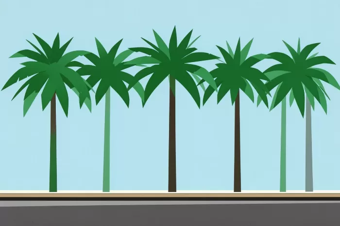 Midcentury Palms