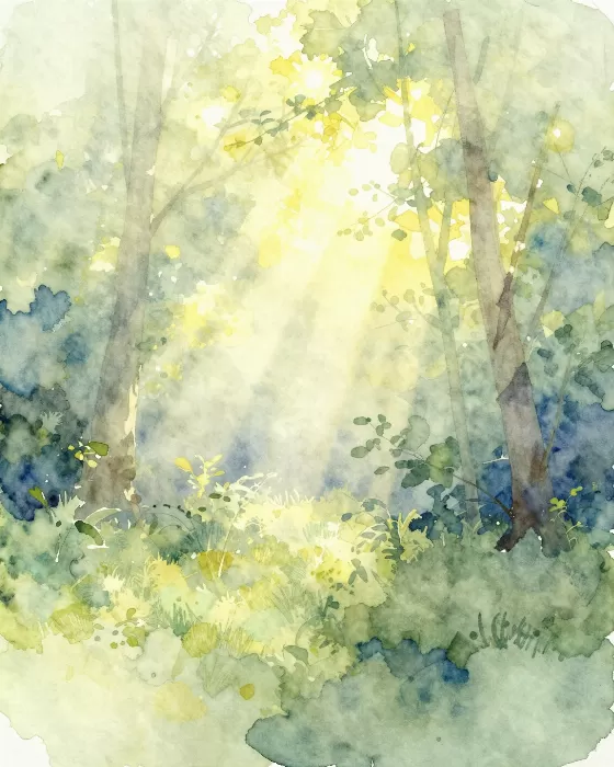 Forest Sunbeams