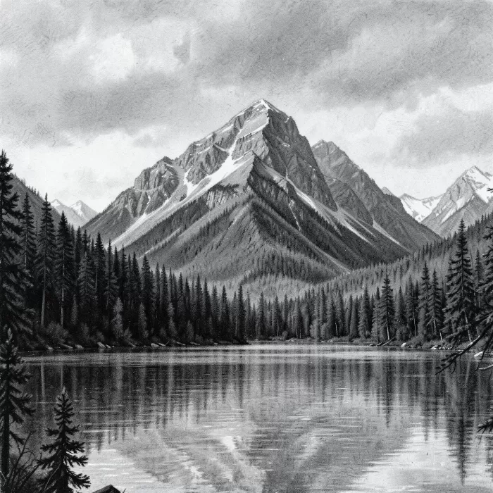 Rockies Monochrome