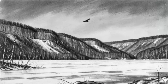 Winter Escarpment