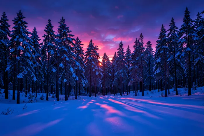 Pine Shadows