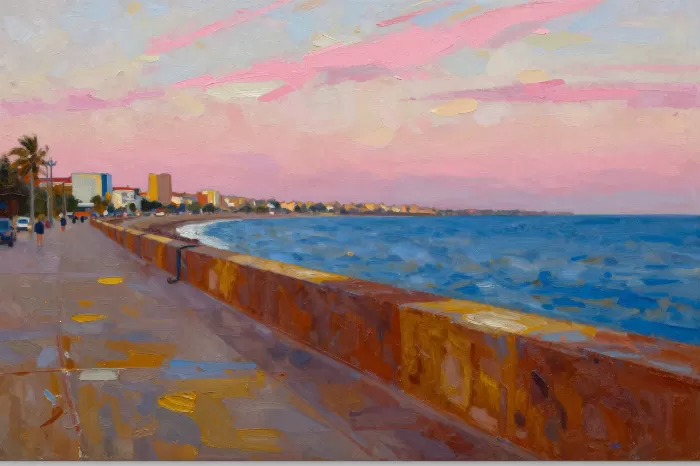 Seawall Dusk
