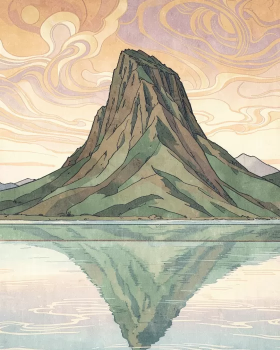 Kirkjufell Reflection