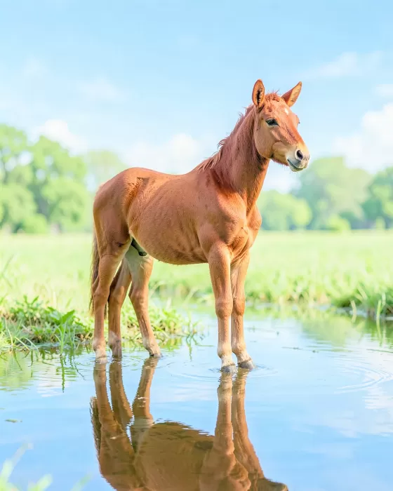 Morning Foal