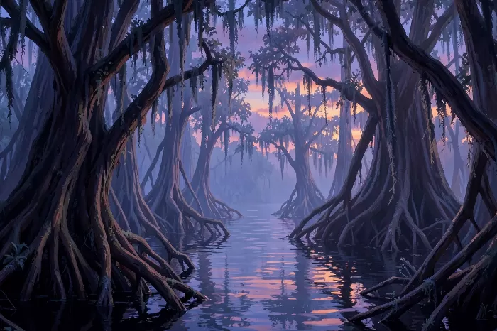 Bayou Twilight