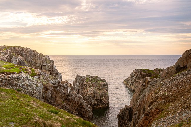 Bonavista Cliffs - Newfoundland art print